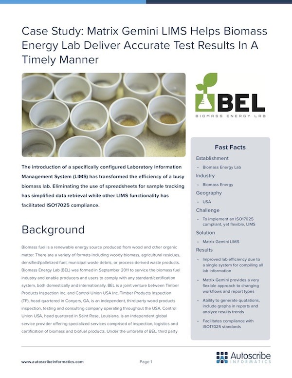 BEL case study